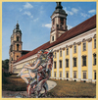 OÖ,Stift St. Florian (Ein Führer durch Österreich für ausserirdische Wesen Nr.4) 1964/65 &copy; Attersee